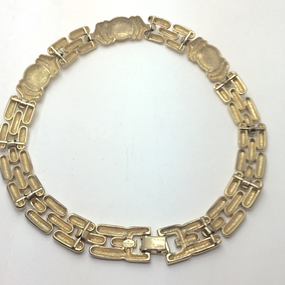 Vintage Givenchy runway coral lucite choker. Givenchy necklace - Picture 3 of 6